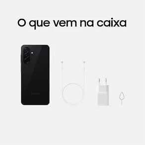 Smartphone Samsung Galaxy A26 Tela 6.7" 256GB 5G Câmera Tripla 50MP Preto