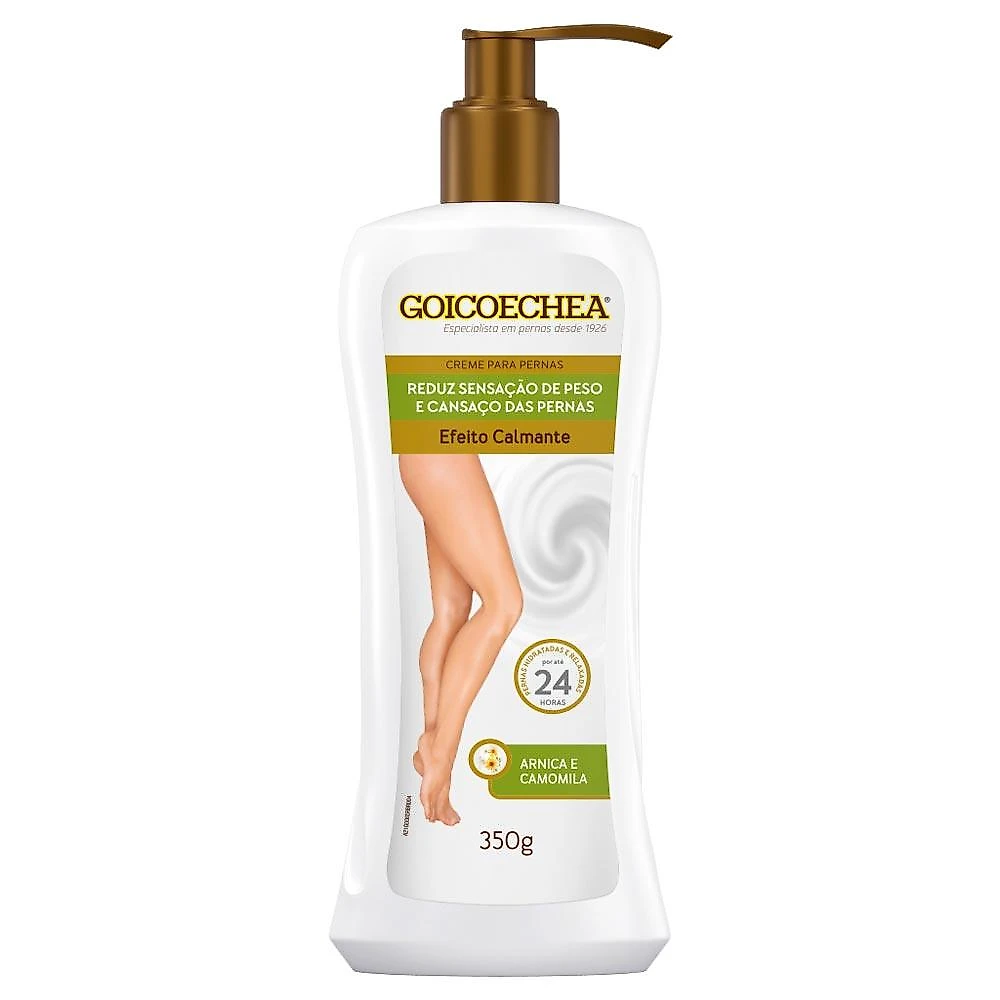 Goicoechea creme para pernas calmante arnica e camomila 350g