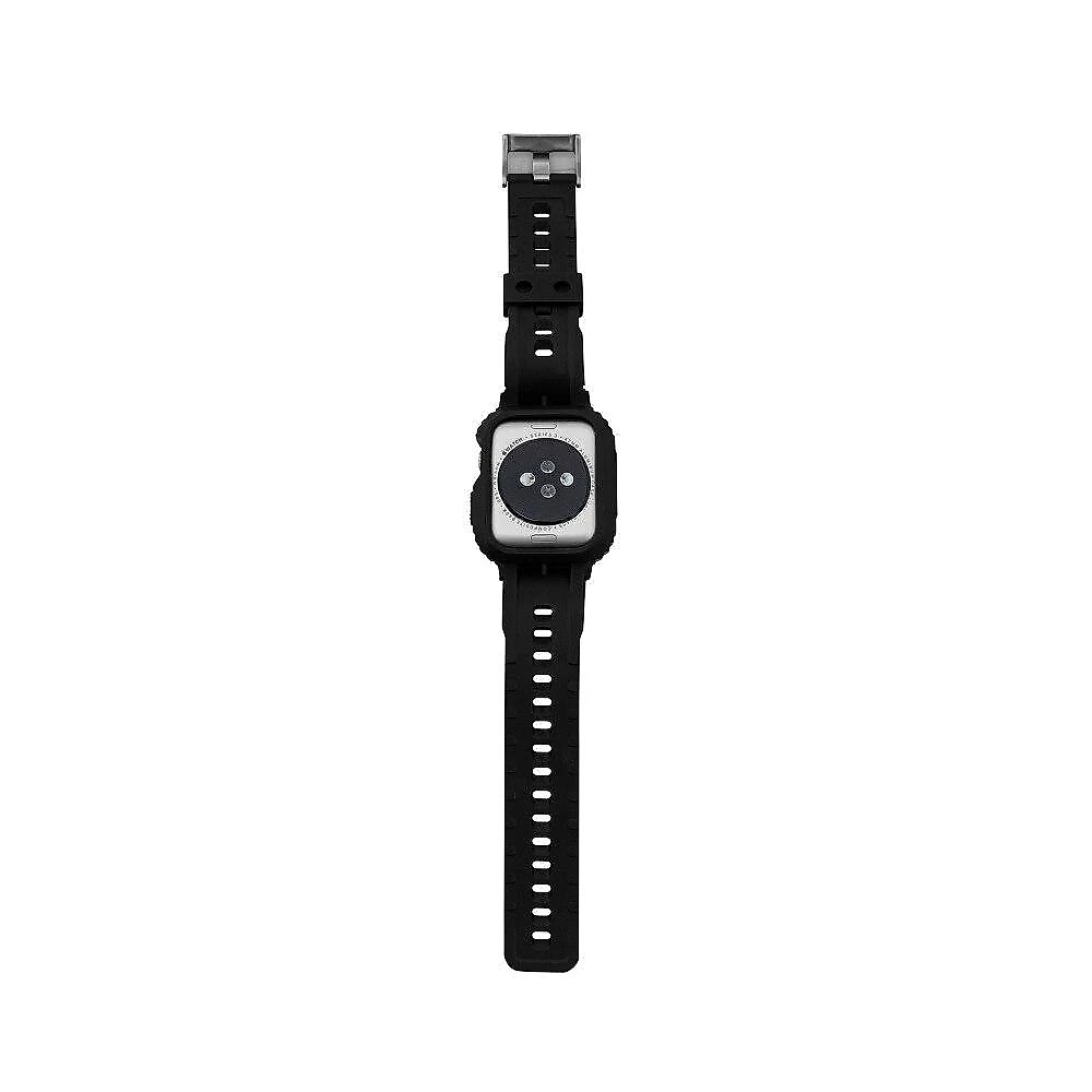 Pulseira de Bumper para Apple Watch 44mm e 45mm, Originais iPlace, Preta Pulseira de Bumper para Apple Watch 44mm e 45mm, Preta
