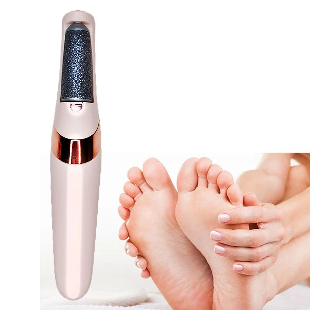 Lixa Esfoliadora Profissional Pra Pés Pratica E Recarregável - Remove Calos E Suaviza A Pele