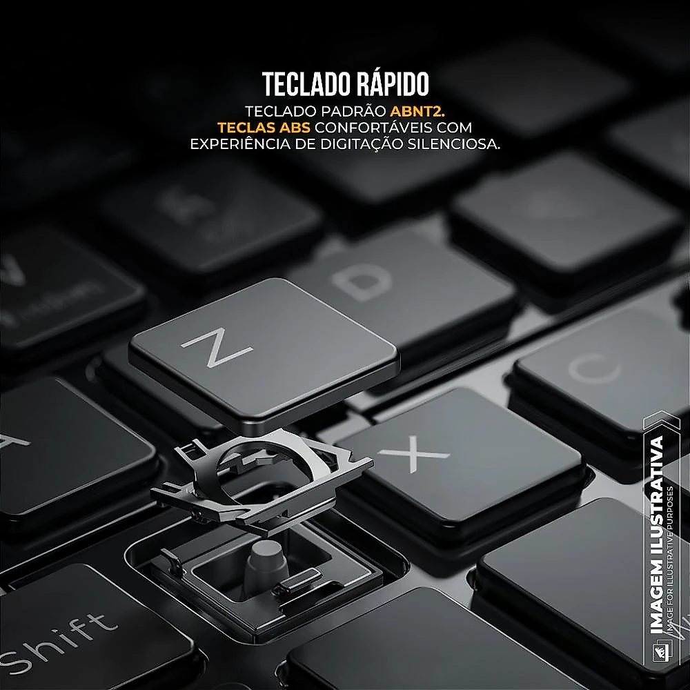 Capa Tablet de 9 a 11 com Teclado e suporte, Touchpad.