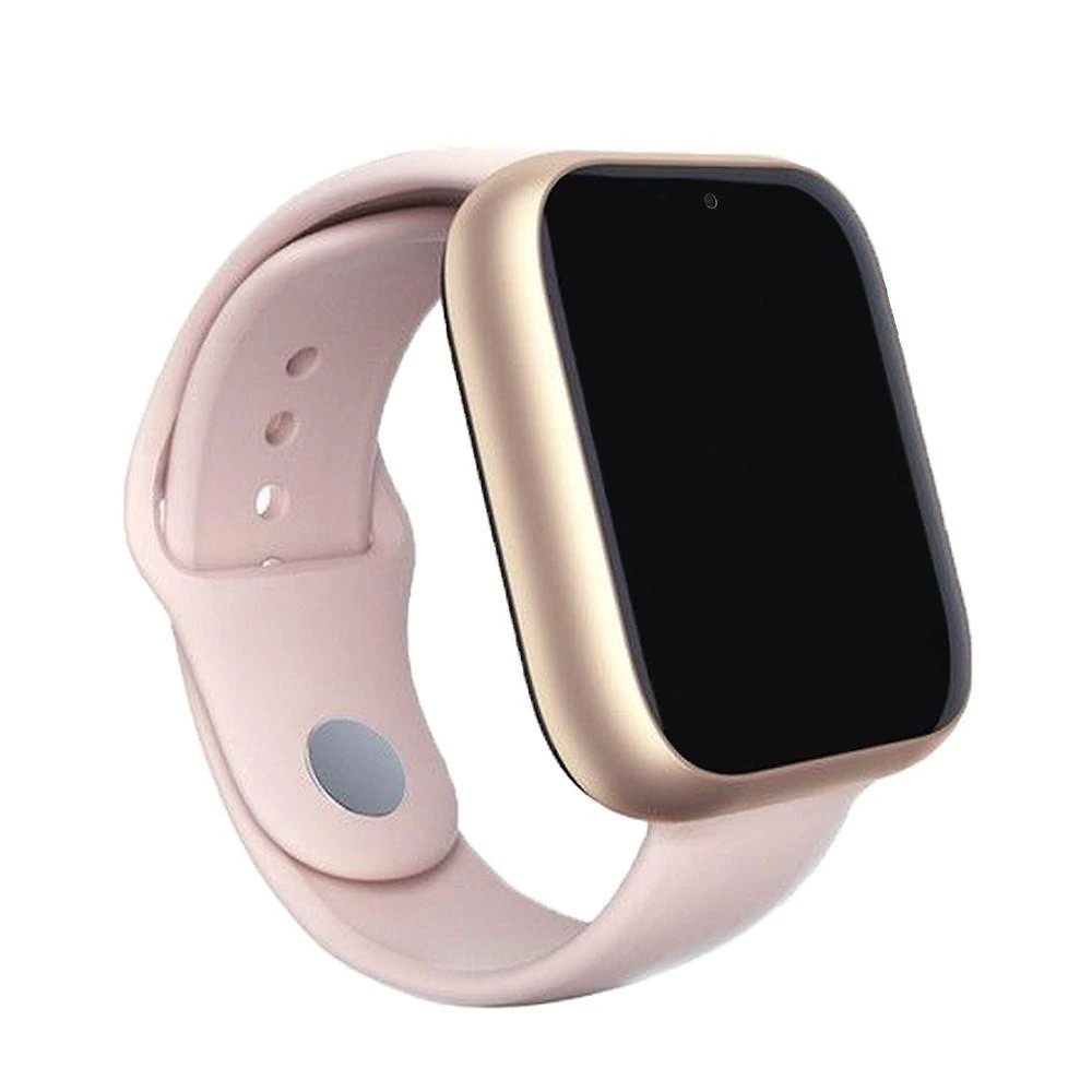 Miniatura Relogio Smartwatch Camera Celular Chip Cartao Musica Rosa