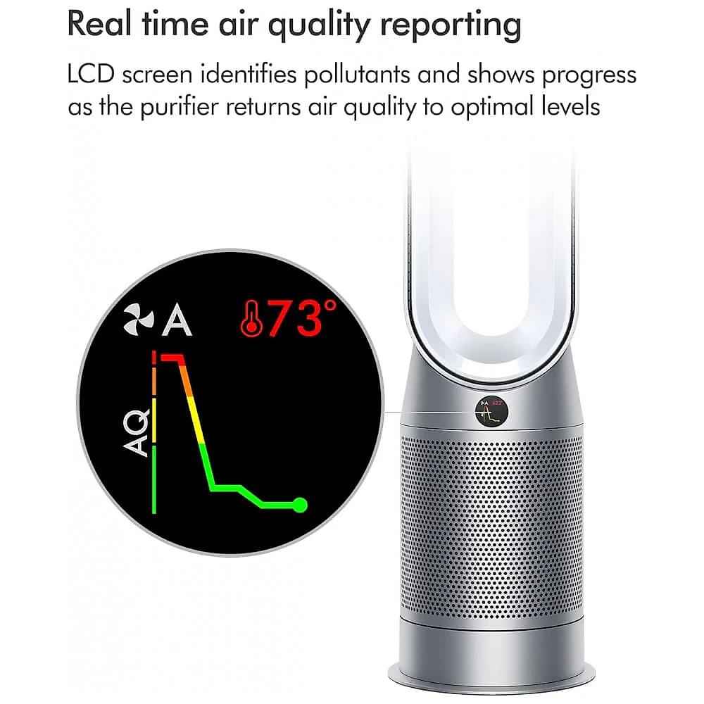 Purificador de Ar, Aquecedor e Ventilador Dyson Purifier Hot Cool HP07, 110V, Preto Níquel