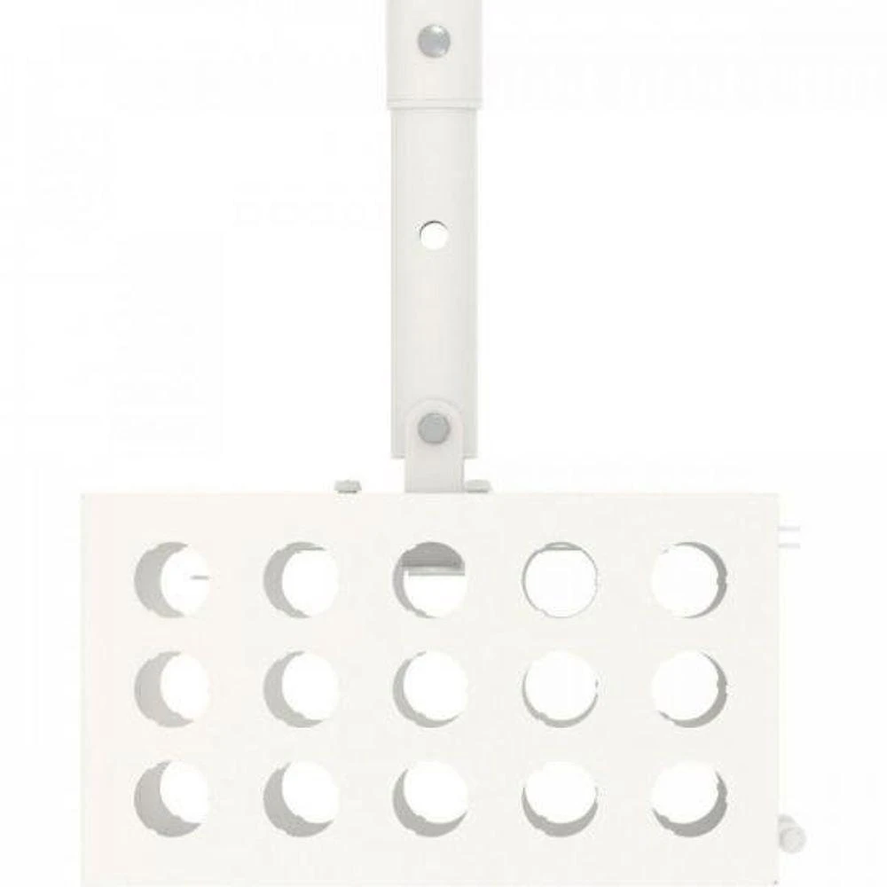 Suporte de Teto para Projetor Multivisão Multi-gaiola Branco [F002] com Grade e Altura Ajustável