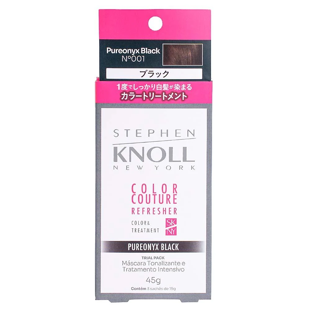Stephen knoll color couture refresher máscara tonalizante 3x15g 01 pureonyx