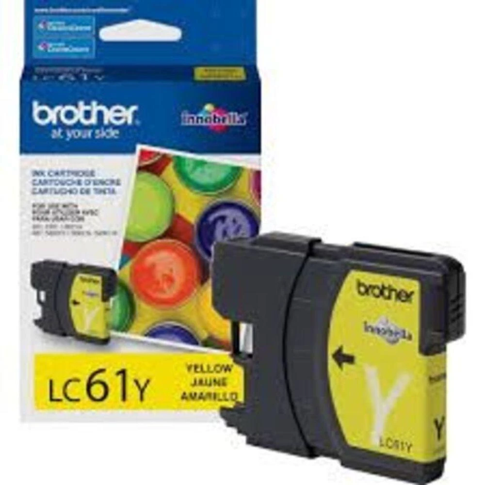 Cartucho Brother Lc61y Amarelo
