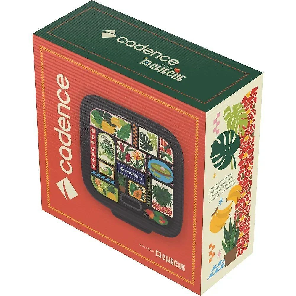 Kit Blender com 2 Jarras e Sanduicheira Cadence Achegue Verde 600W 800W 127V