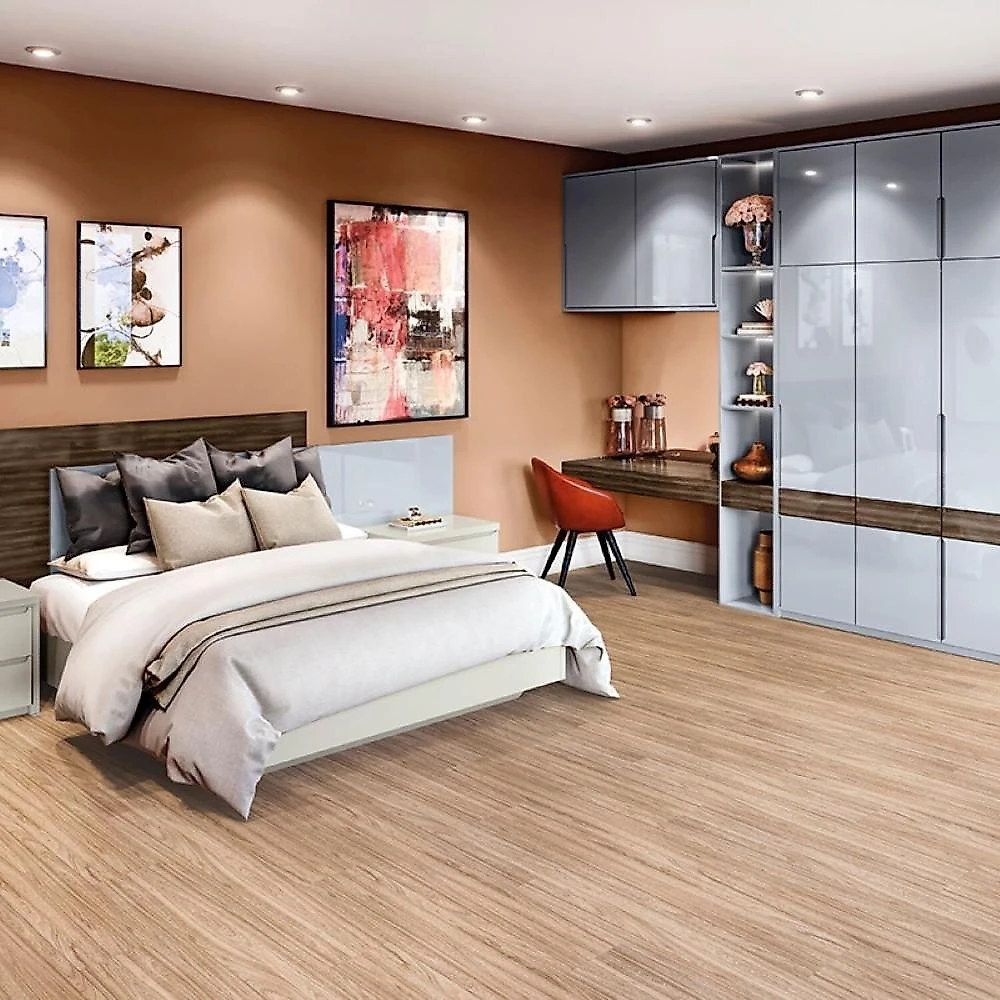 Piso Laminado 21,7cm X 7mm X 1,35m Prime Click Eucafloor Piso Laminado 2,36m² - Andorra New