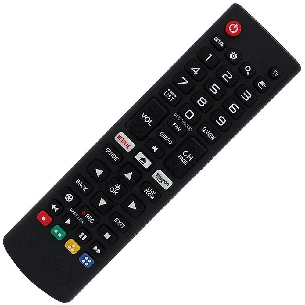 Controle Remoto Tv Lg Akb75095315 com Tecla Netflix e Amazon