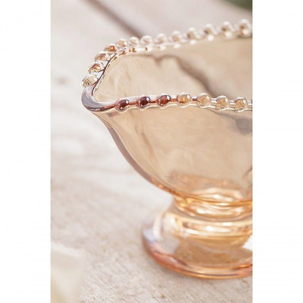 Molheira Em Cristal Pearl âmbar 140ml 28409 - Wolff