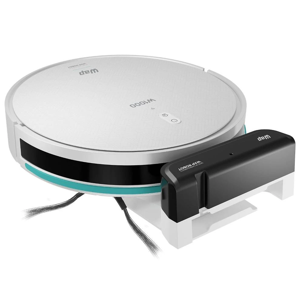 Miniatura Robo Aspirador Smart Wap Robot W1000 com Mapeamento 60hz