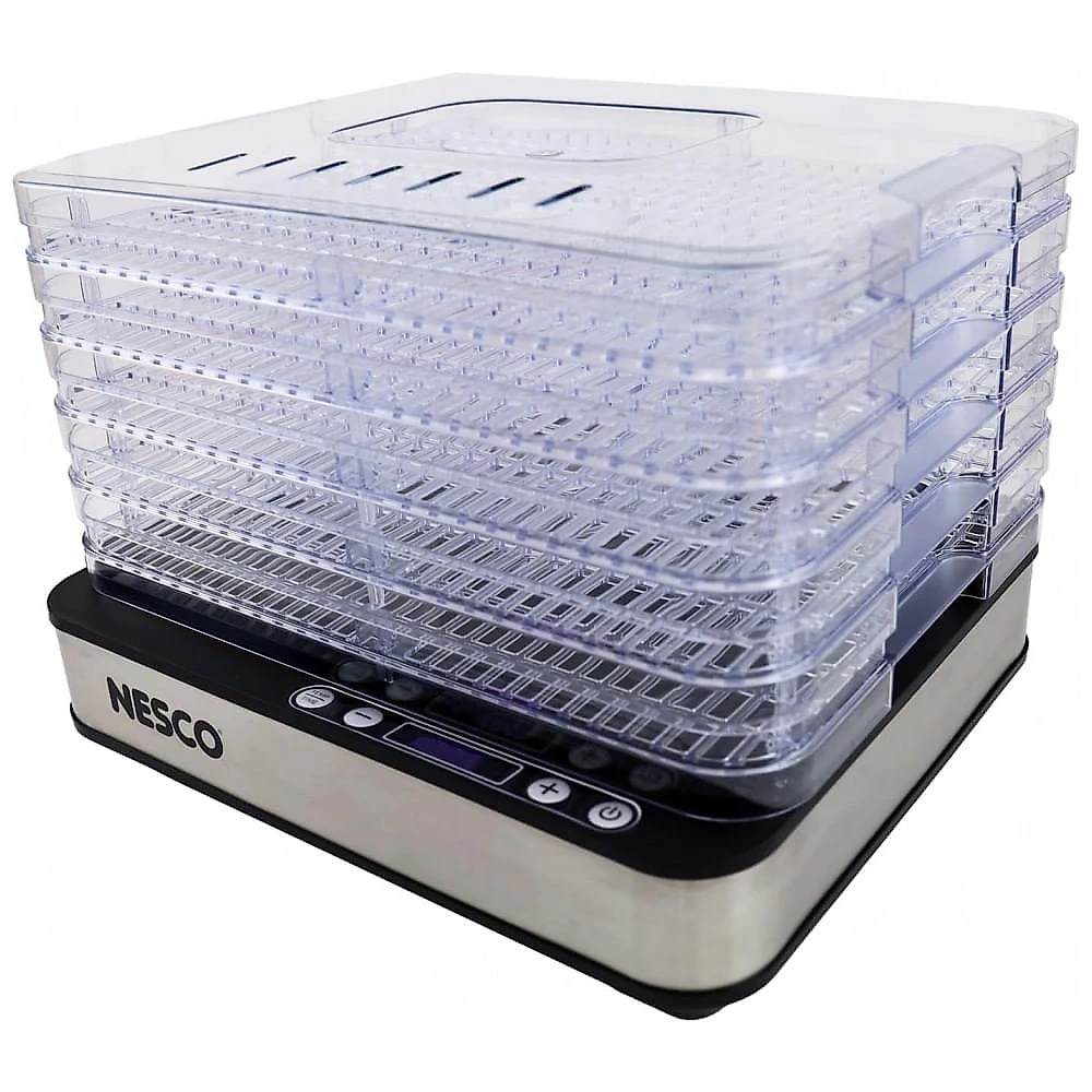 Desidratador de Alimentos NESCO FD-5TC Transparente 5 Bandejas Timer Digital 120V