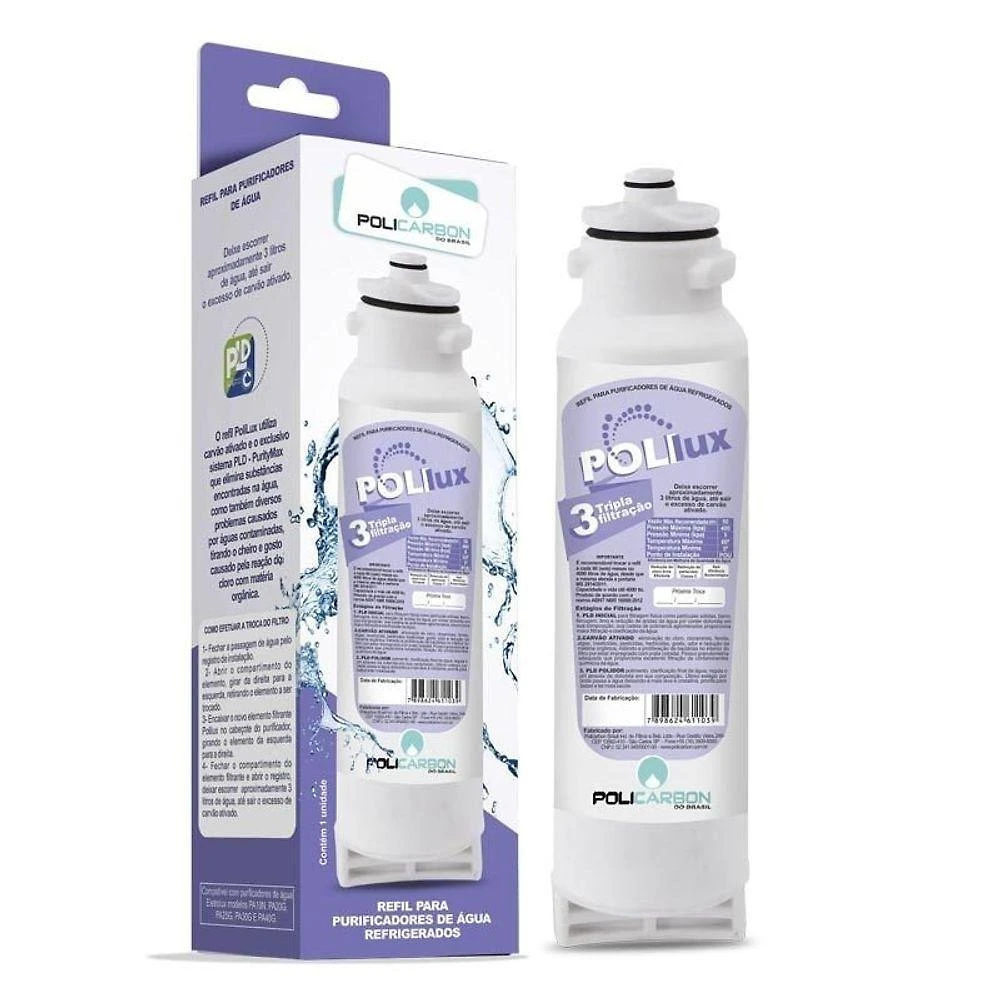 Filtro Refil Polilux Eletrolux Policarbon