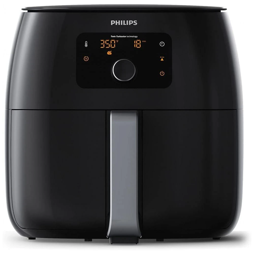 Fritadeira Elétrica AirFryer 7 Litros de Capacidade, 110v, PHILIPS KITCHEN APPLIANCES HD9650, 96, Preto