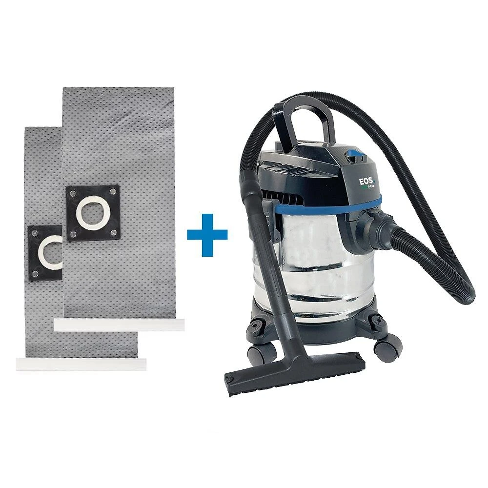 Kit Aspirador de Pó e Água EOS MaxPro 12 Litros 1400W EAI12I 110V + 2 Sacos Extras
