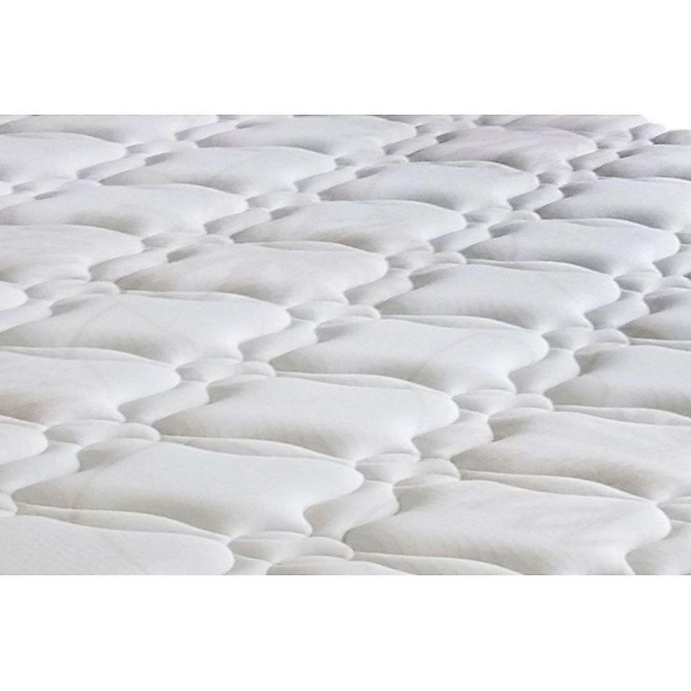 Cama Box Baú King: Colchão Molas Pocket Ensacadas Castor Revolution Híbrido + Base Crc Suede Clean (193x203)