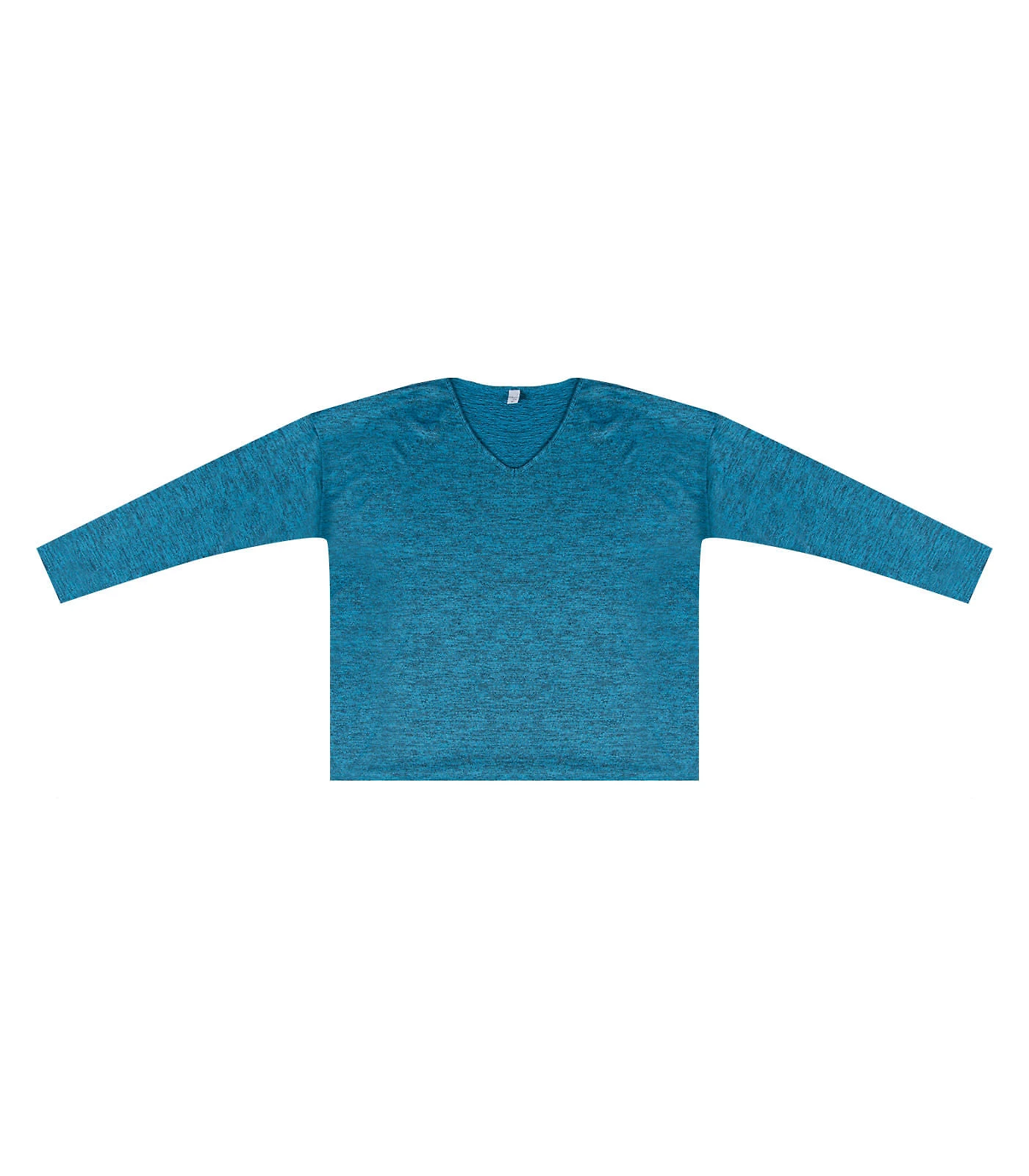 Miniatura Blusa Feminina Plus Infinita Cor Azul Plus G1