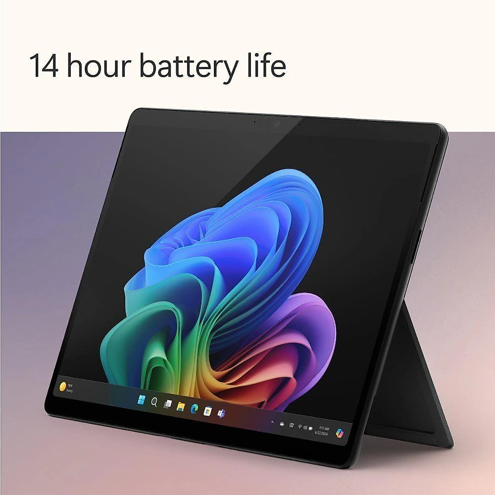Surface Pro Copilot+ Pc Snapdragon X Elite Tela 13' Uhd Tablet Com Caneta E Teclado Ssd 512gb Nvme Ram 16gb Microsoft