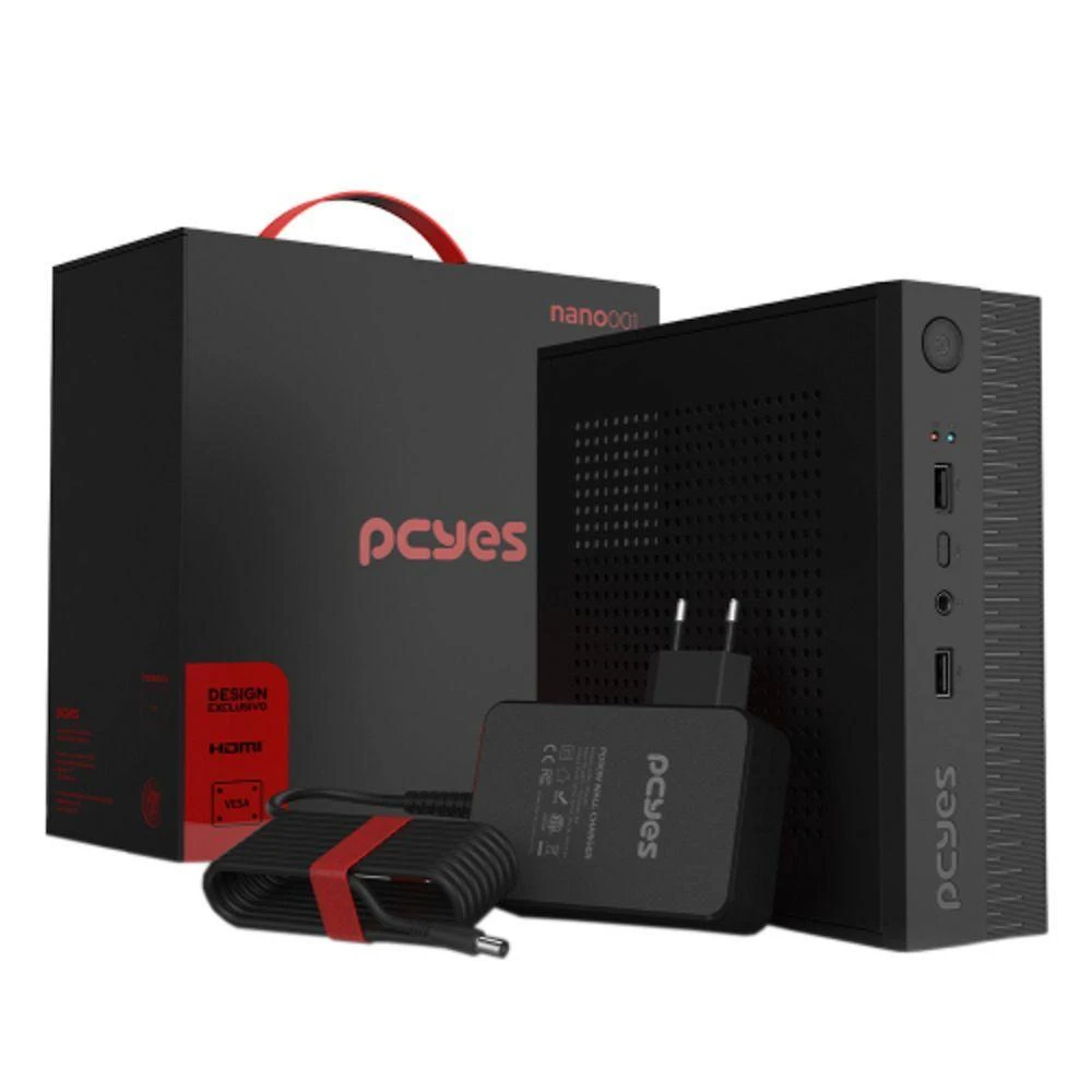 Computador Pcyes One I3-3220 8gb Ddr3 Ssd256gb W10 Pro - 293950 Preto Bivolt