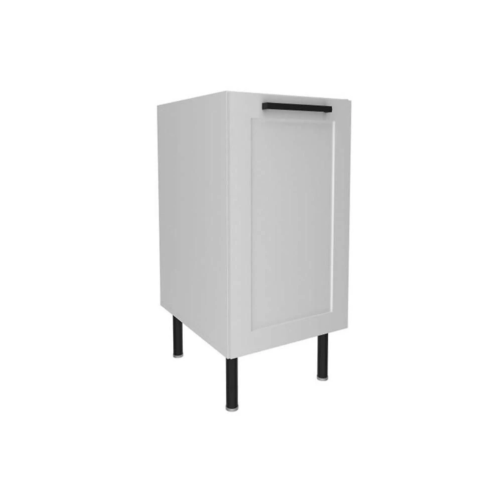 Gabinete De Cozinha Modulado Cz-3303 S- Tampo C- 1 Porta 40cm Branco - Tecno Mobili