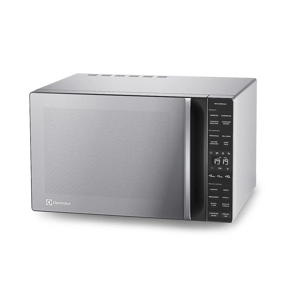 Forno Micro-ondas Limpa Fácil Electrolux 36 Litros ME36S Prata - 110V