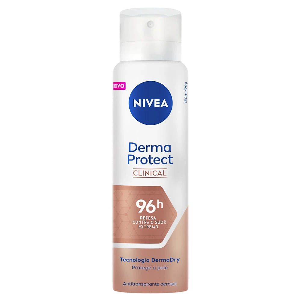 Desodorante Nivea Derma Protect Clinical Antitranspirante Aerossol 150ml