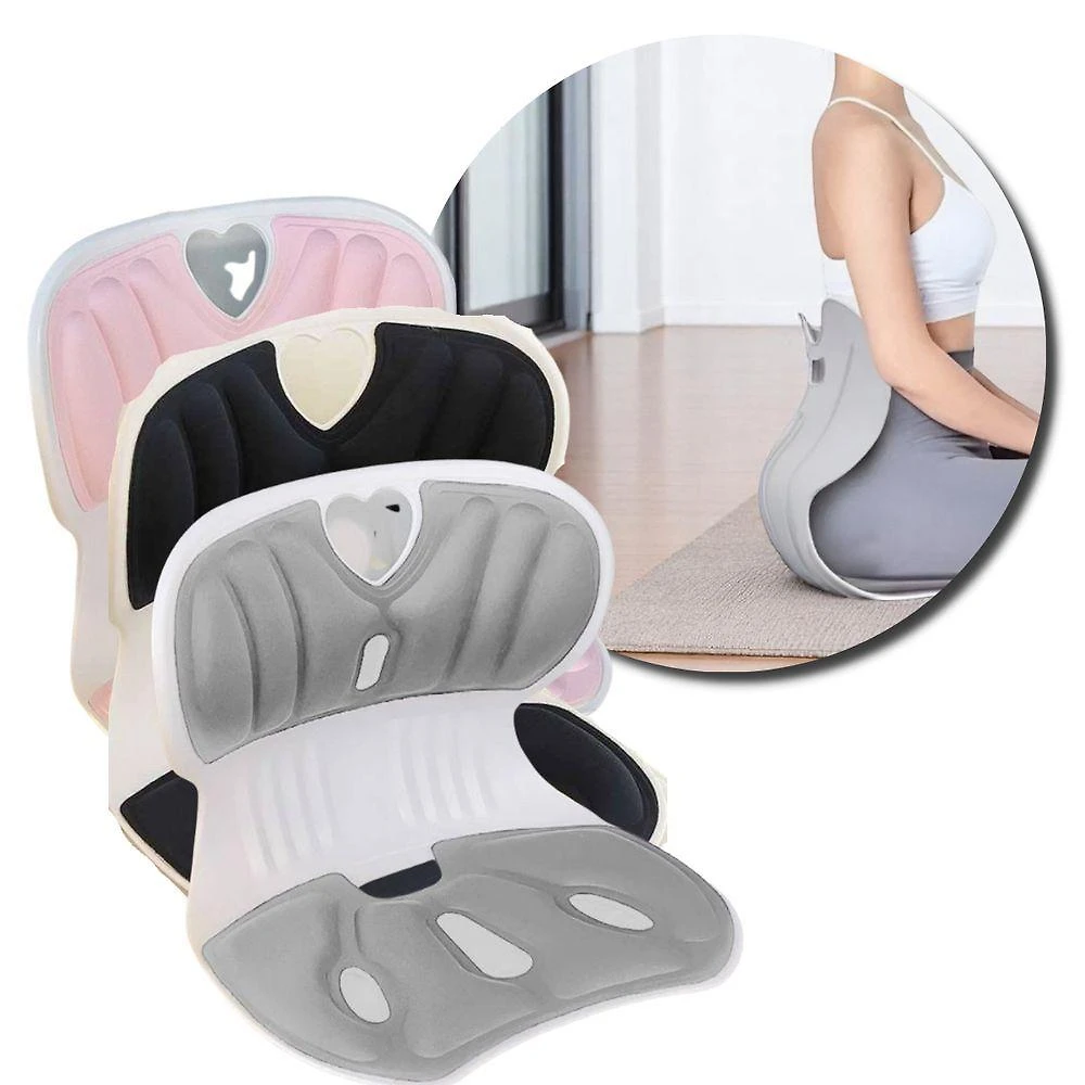 Assento Ergonômico Estofado Utimix com Apoio Lombar para Longos Períodos com Espuma de Alta