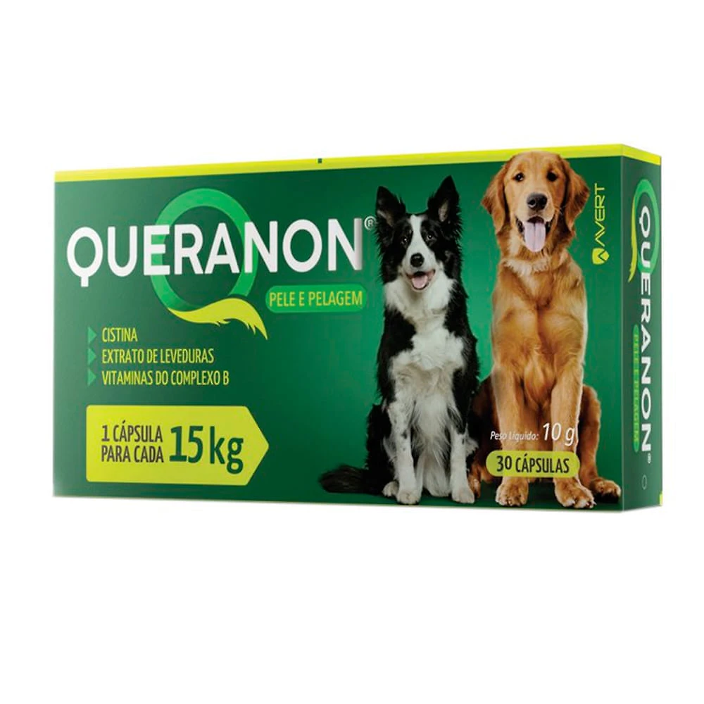 Queranon para Cães Uso Veterinário 30 Cápsulas