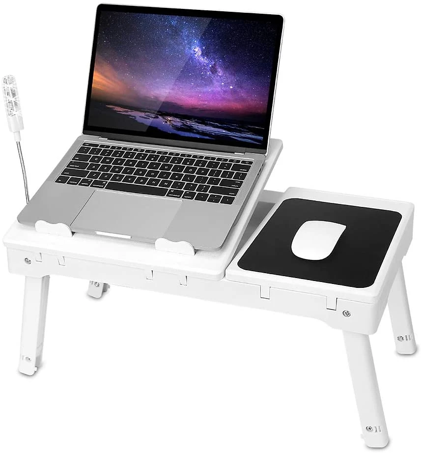 Mesa bandeja para laptop branco