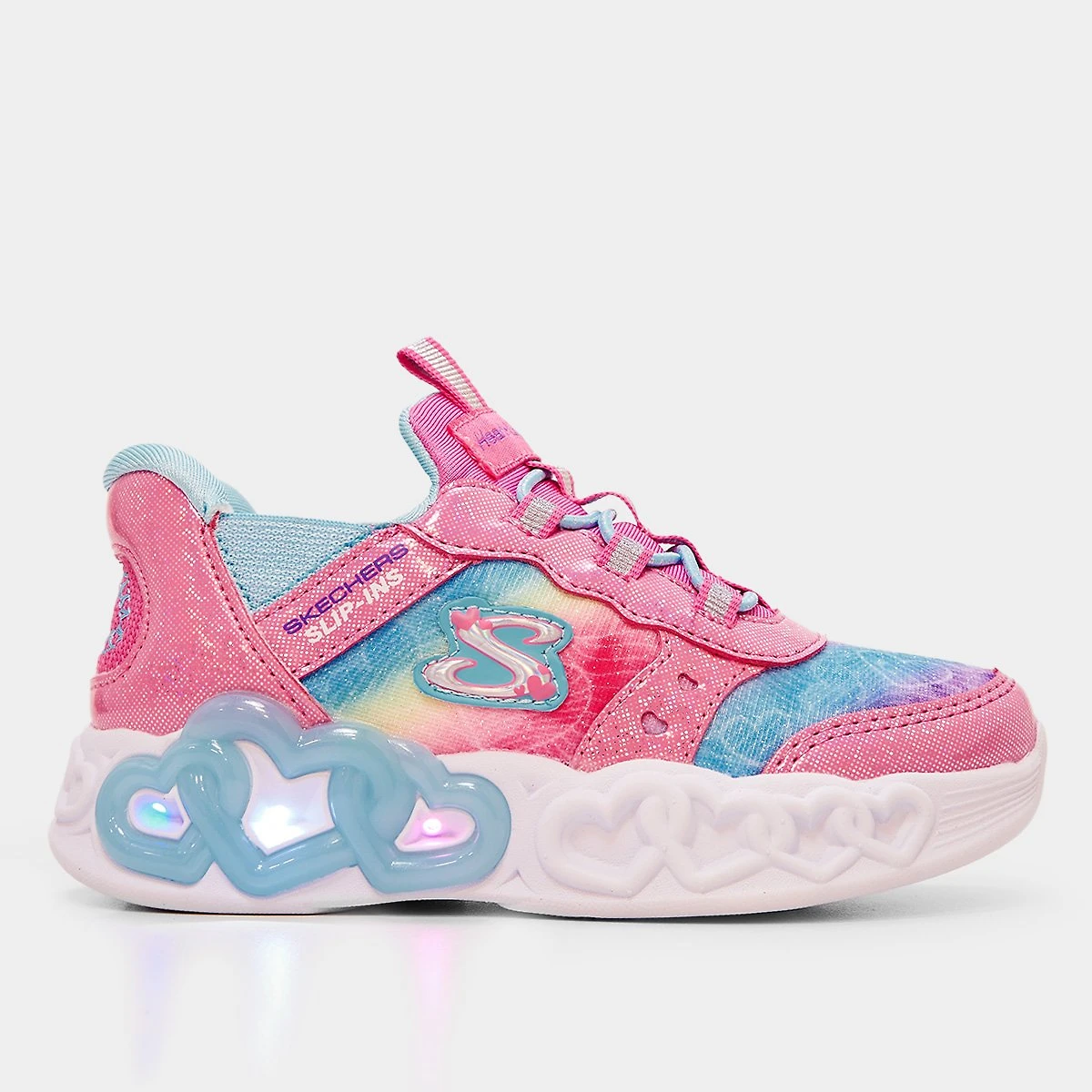 Tênis Infantil Skechers Heart Ligths Menina