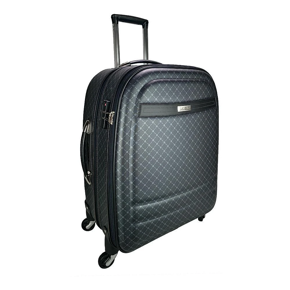Kit de malas de viagem saint tropez preto 3 peças p, m e g