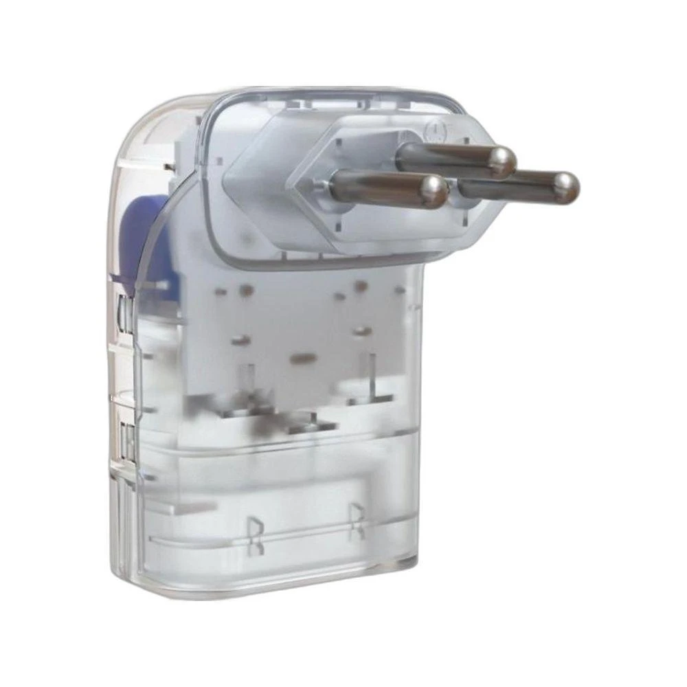 Protetor Contra Surtos DPS 3P 20A Pocket Fit Tecnologia LCF Varistor Centelhador Bivolt Clamper