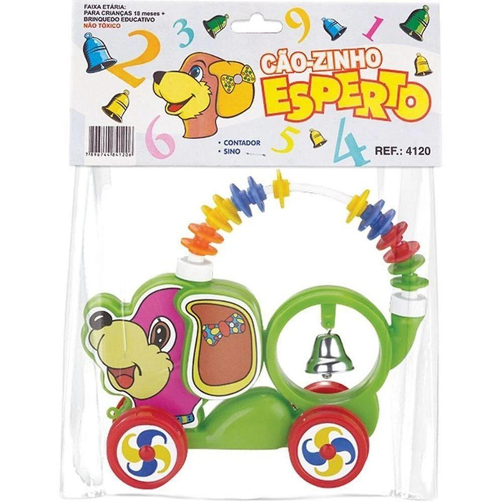 Brinquedo para Bebê Cãozinho Esperto Estimulação Sensorial Monte Líbano