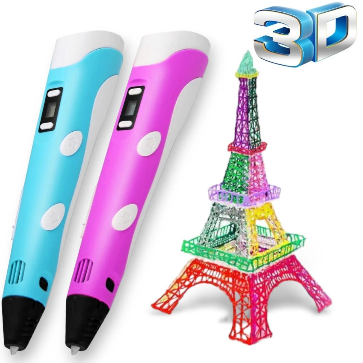 Miniatura Caneta 3D Infantil Criativa