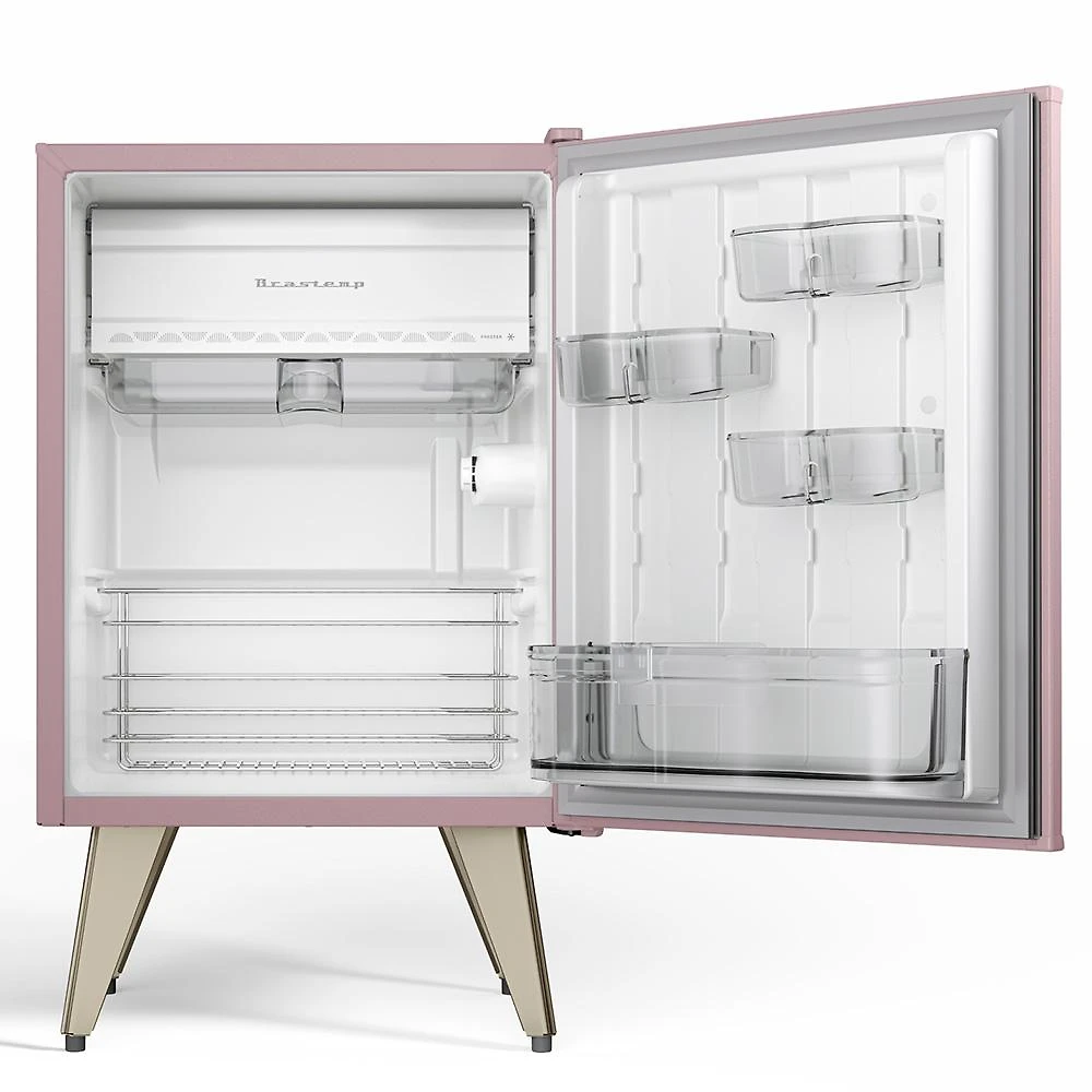 Miniatura Frigobar Brastemp Retrô 76 Litros Rose Quartz - BRA08HO 110