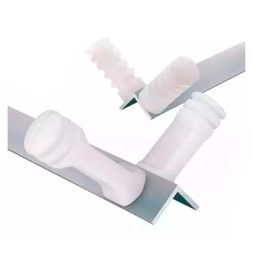 Isolador para Cerca Elétrica com Parafuso 100 Unidades Branco Hombrus
