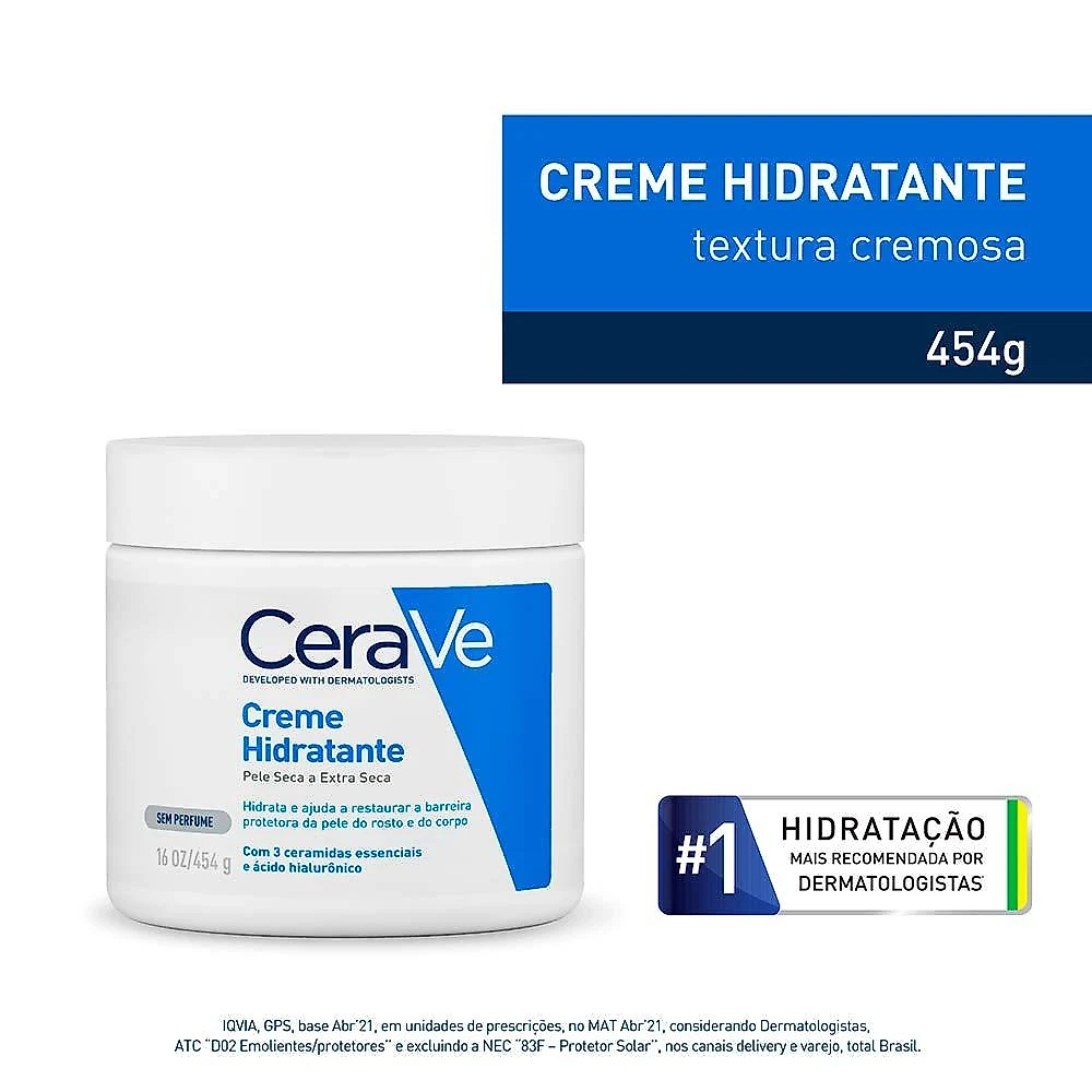 Creme hidratante corporal cerave 454g