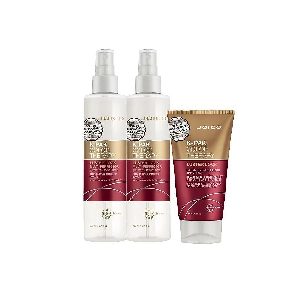 Kit de Tratamento Capilar K-pak Color Therapy Mais Brilho 3 Produtos Joico