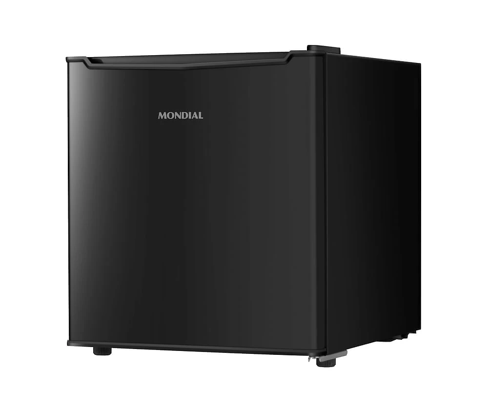 Frigobar Mondial 46L Porta Reversível Preto FGB-01-B50