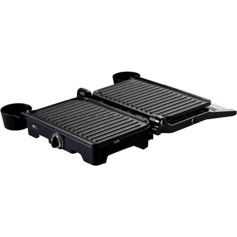 Grill Arno Dual Gnox Inox com Abertura de 180 graus  Termostato Ajustável 1100W Inox 110V