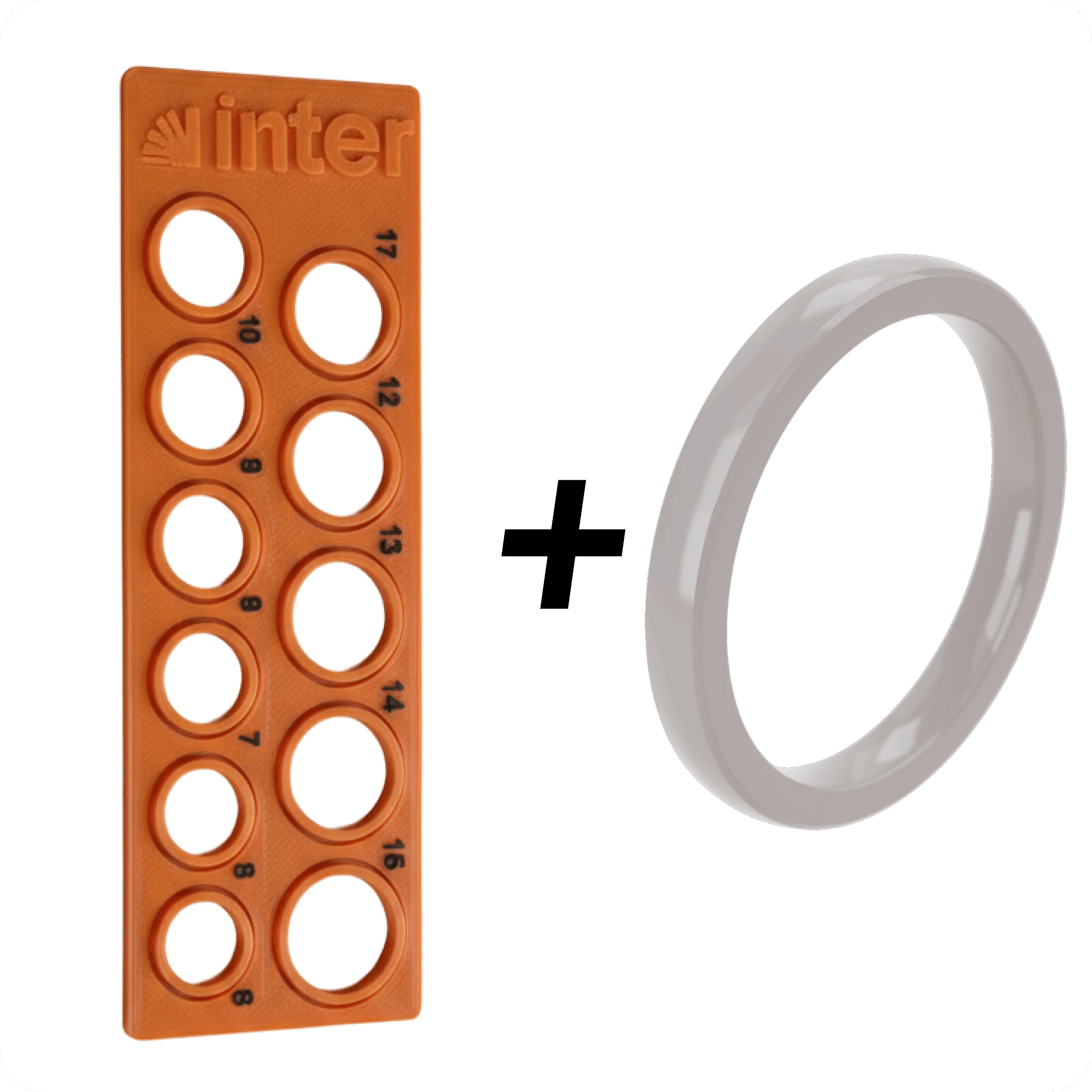 Inter Ring Gray + Sizer