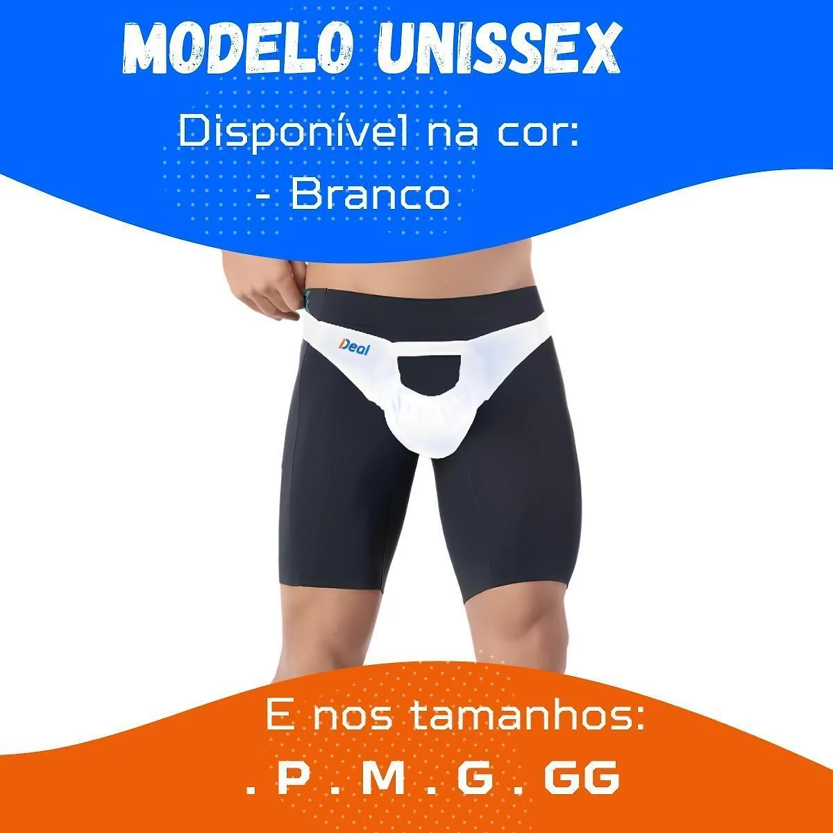 Miniatura Suspensório Escrotal Protetor Testicular Confortável M