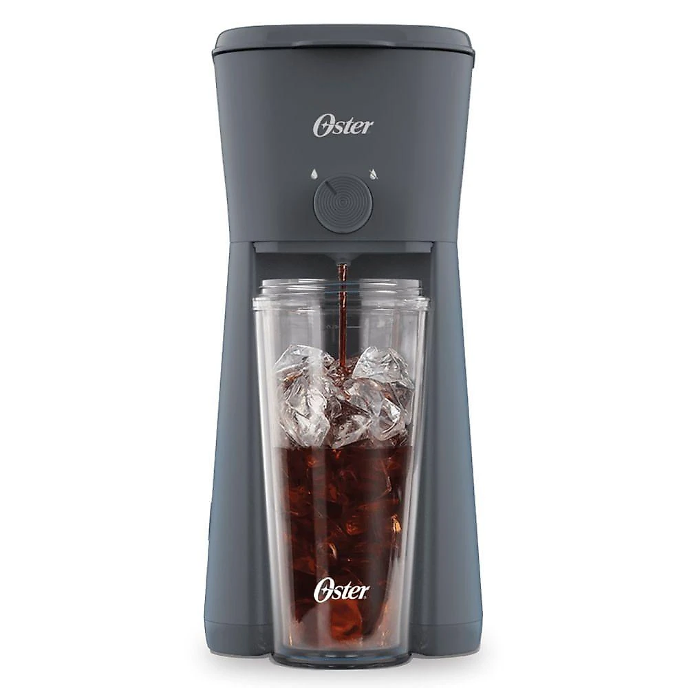 Kit Oster Gray - Cafeteira Iced Coffee E Liquidificador Full 3,2L 220V