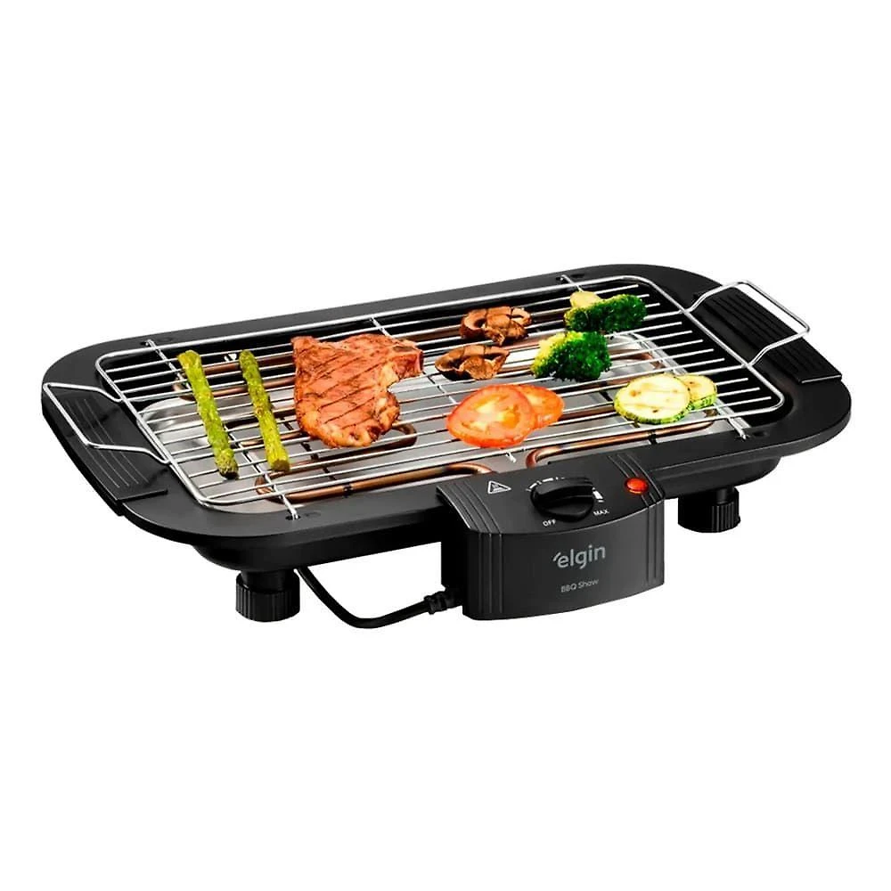 Churrasqueira Elétrica Elgin BBQ Show 1800W 42CHU2001000 Preto 220V
