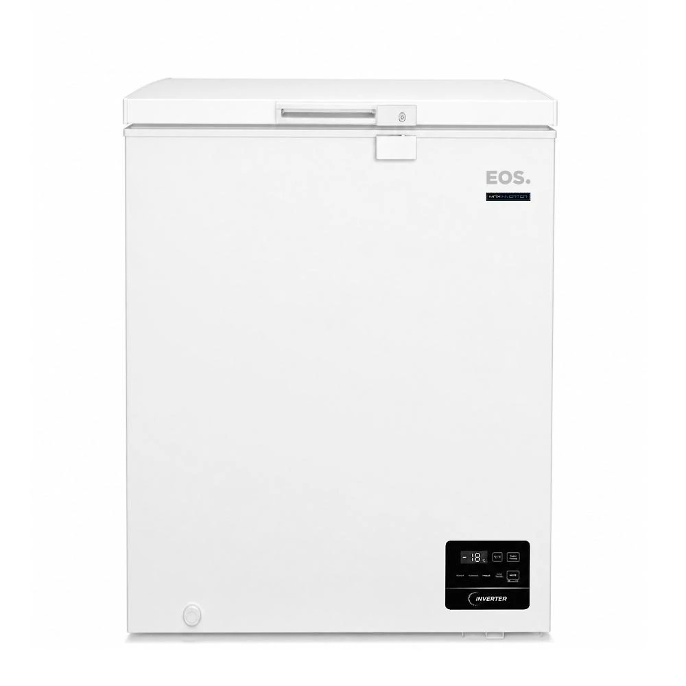 Freezer e Conservador Horizontal EOS 155 Litros Digital Tripla Ação Max Inverter Branco EFH151IDX Bivolt
