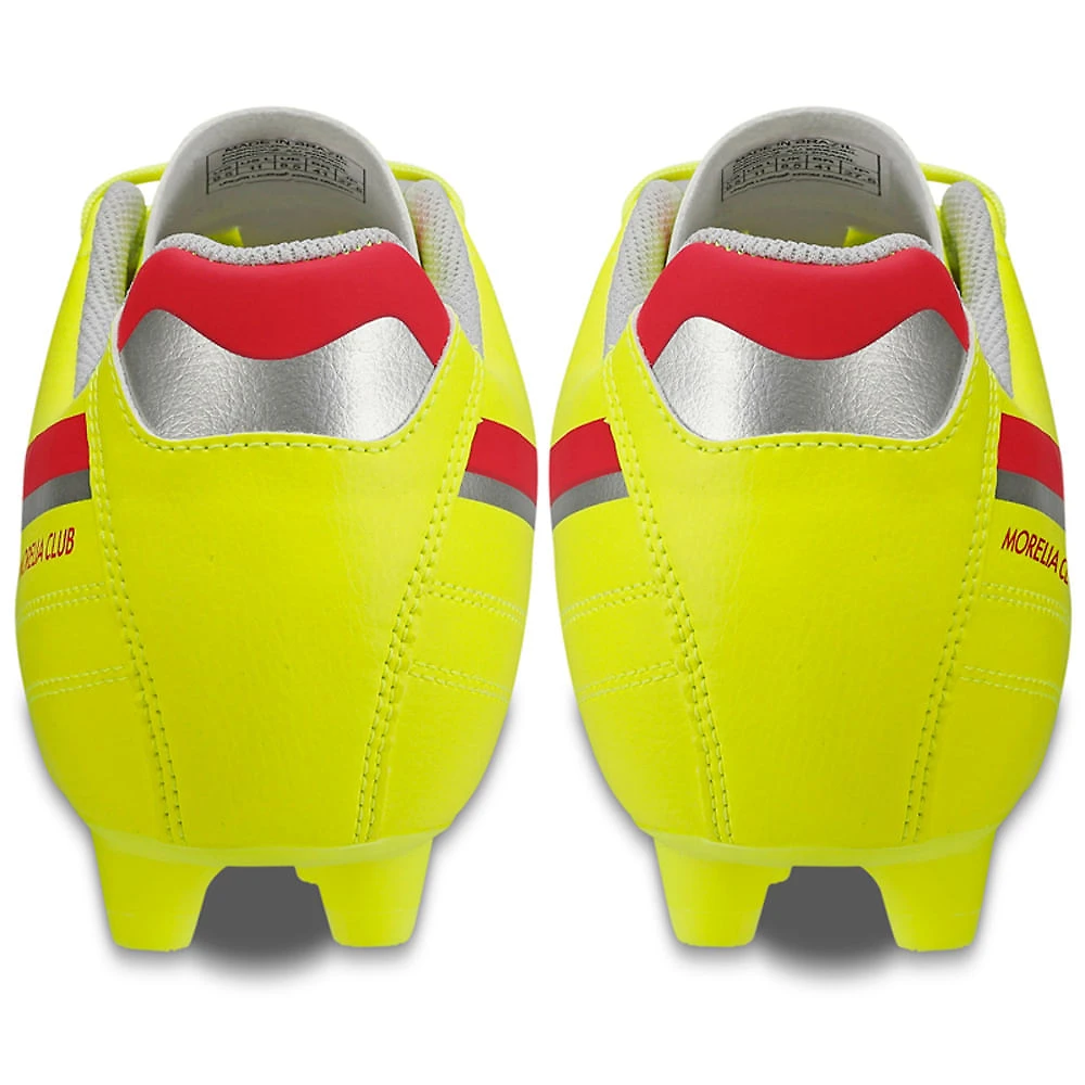 Miniatura Chuteira de Campo Masculina Mizuno Morelia Club MD 38 Amarelo