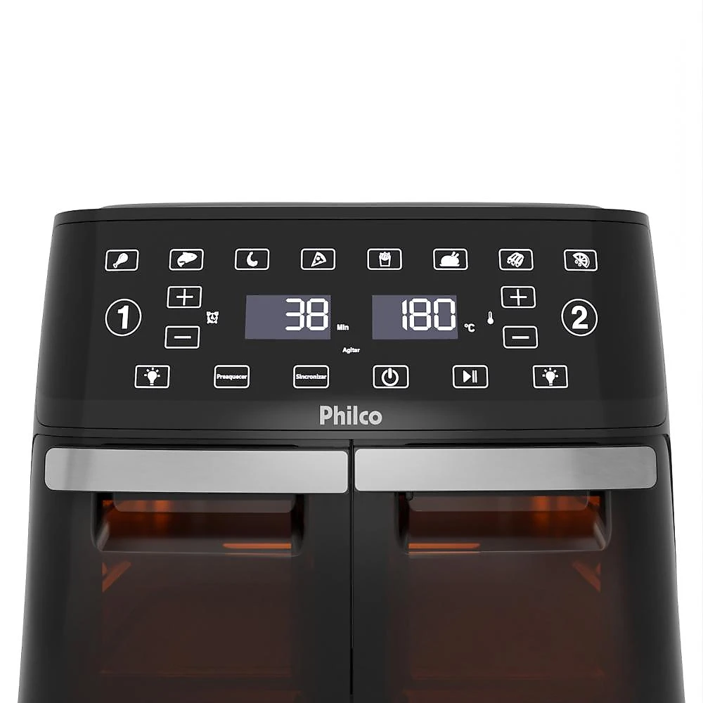 Air fryer philco 14l 4 em 1 painel digital paf14a 220v