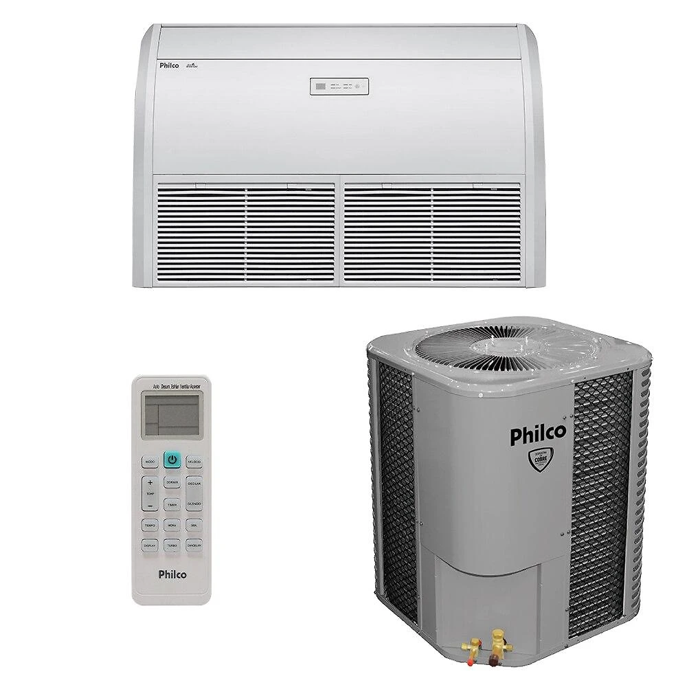 Ar-Condicionado Split Inverter Piso Teto 36000 BTUs Philco Só Frio PAC36000IPFM15 220V