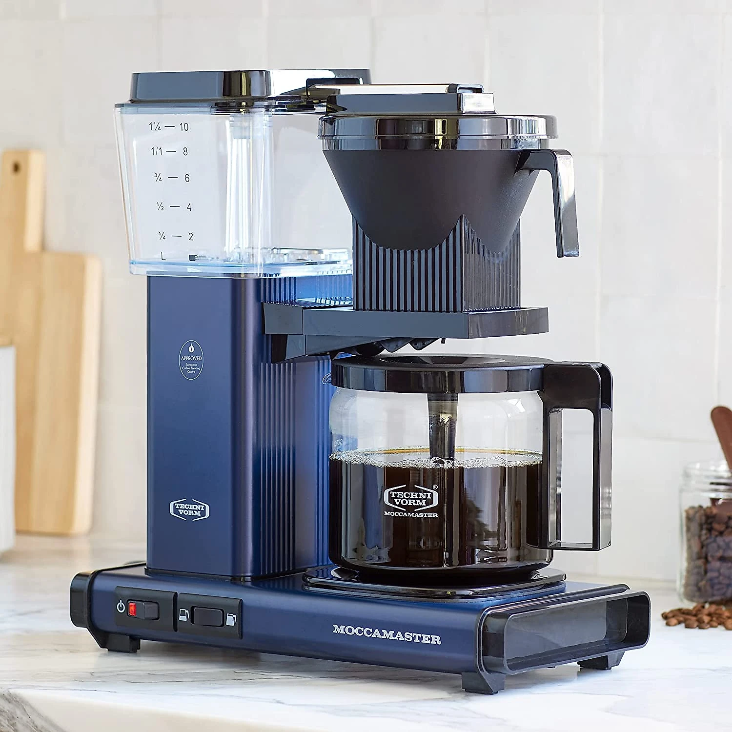 Moccamaster 53928 Máquina de Café Capacidade 11L 110V Azul