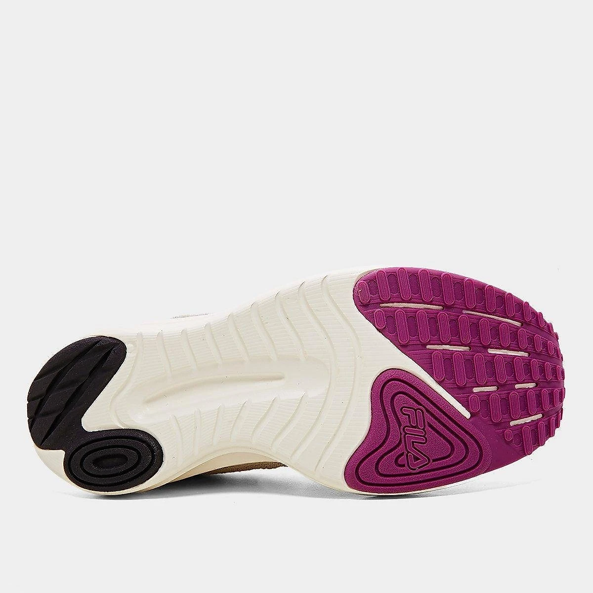 Tênis Fila Fastness Feminino Bege+Rosa - 34